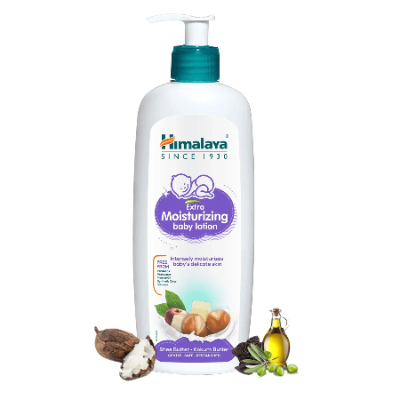 HIMALAYA SHEA BUTTER-KOKUM BUTTER EXTRA MOISTURIZING BABY LOTION, 400ML