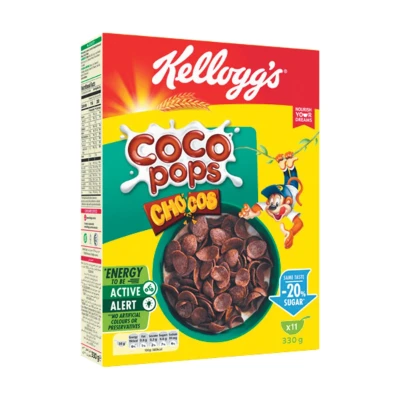 KELLOGG'S COCO POPS CHOCOS PACK, 330G