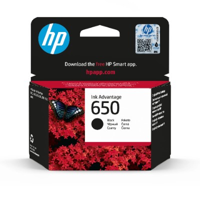 HP BLACK ORIGINAL ADVANTAGE INK CARTRIDGE - 650