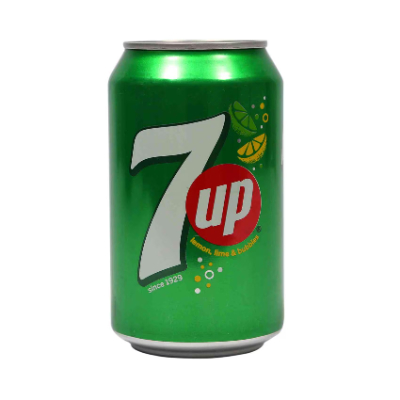 7UP SOFT DRINK CAN, 330ML