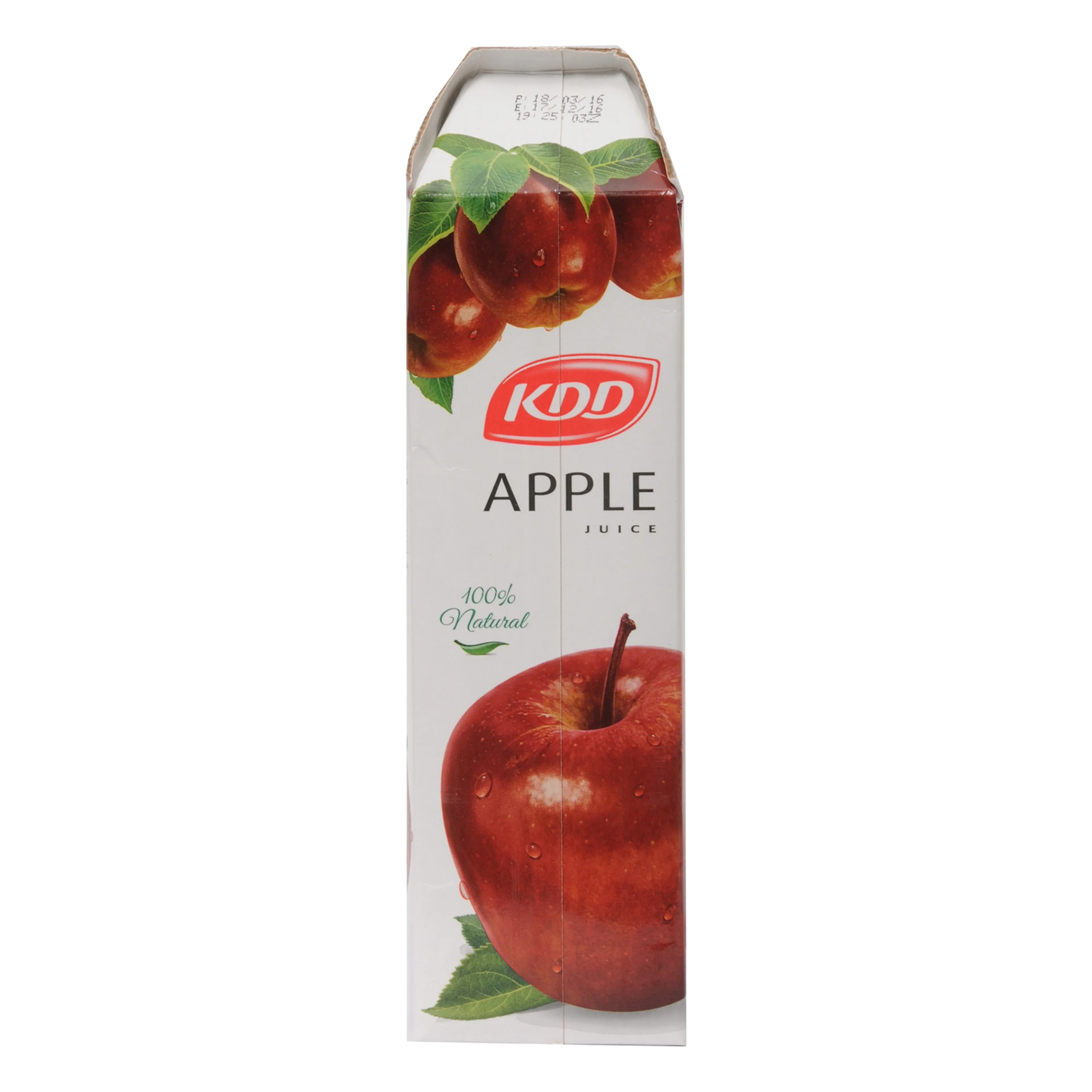 Kdd Natural Apple Juice, 1l
