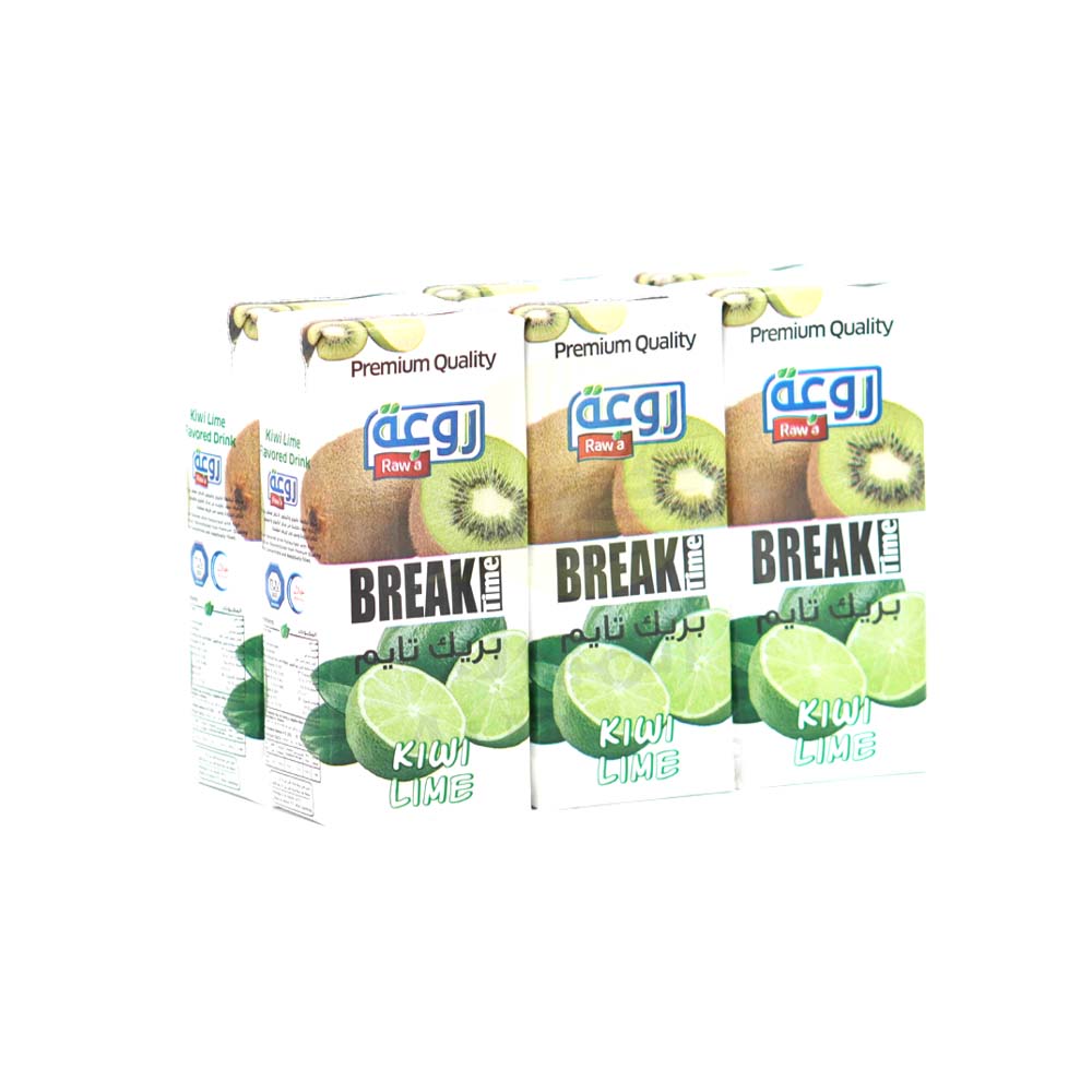 BREAK TIME KIWI LIME DRINK 200 ML X6