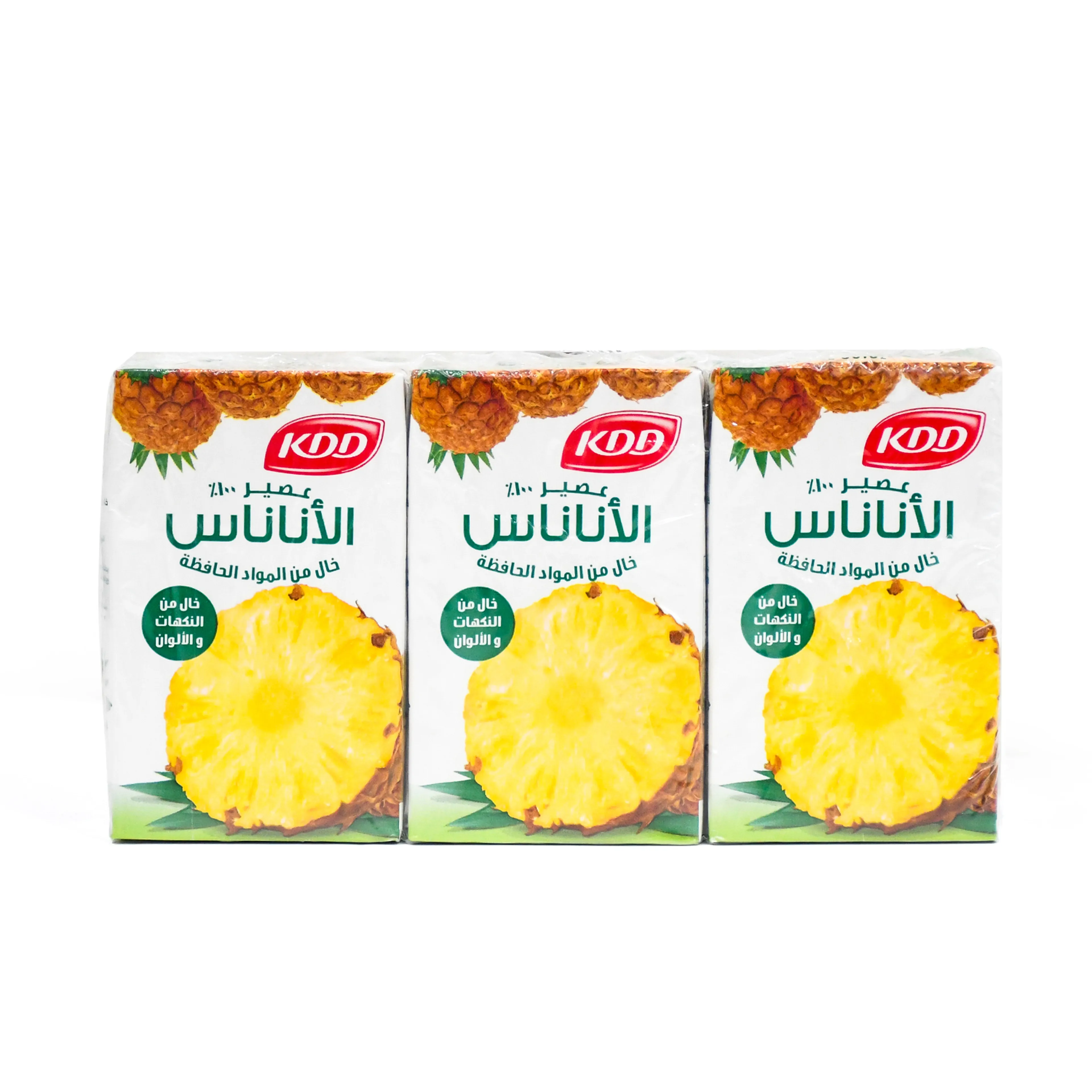 KDD PINEAPPLE JUICE, 6X250ML