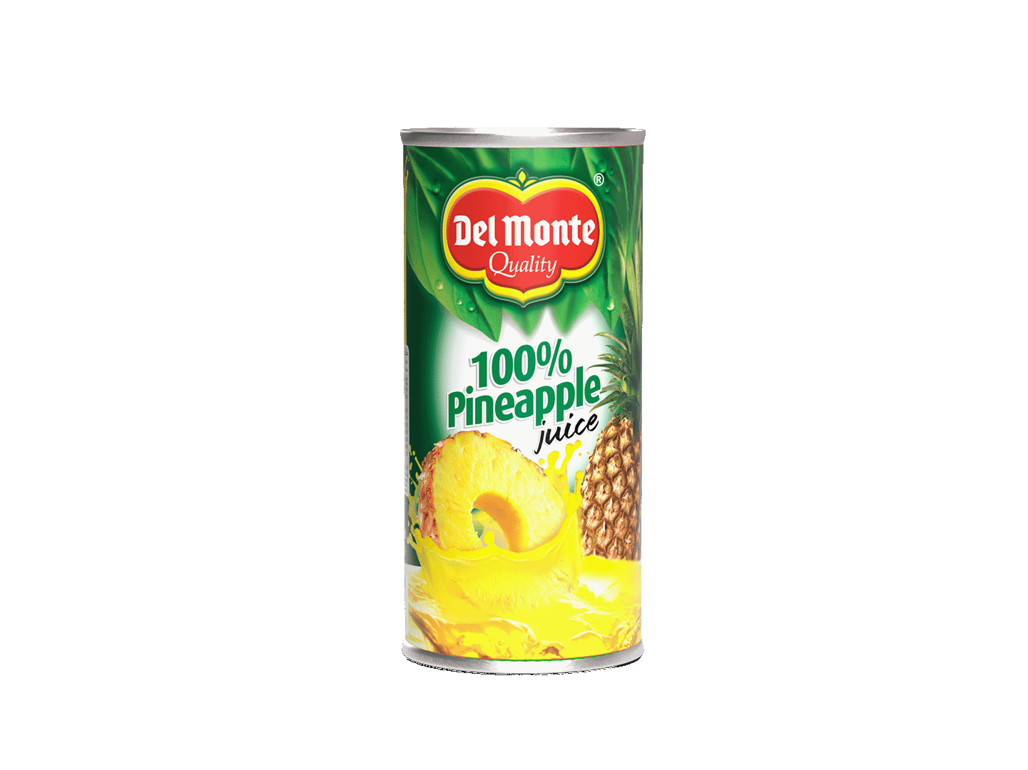 DEL MONTE 100% UNSWEETENED PINEAPPLE JUICE 240 ML