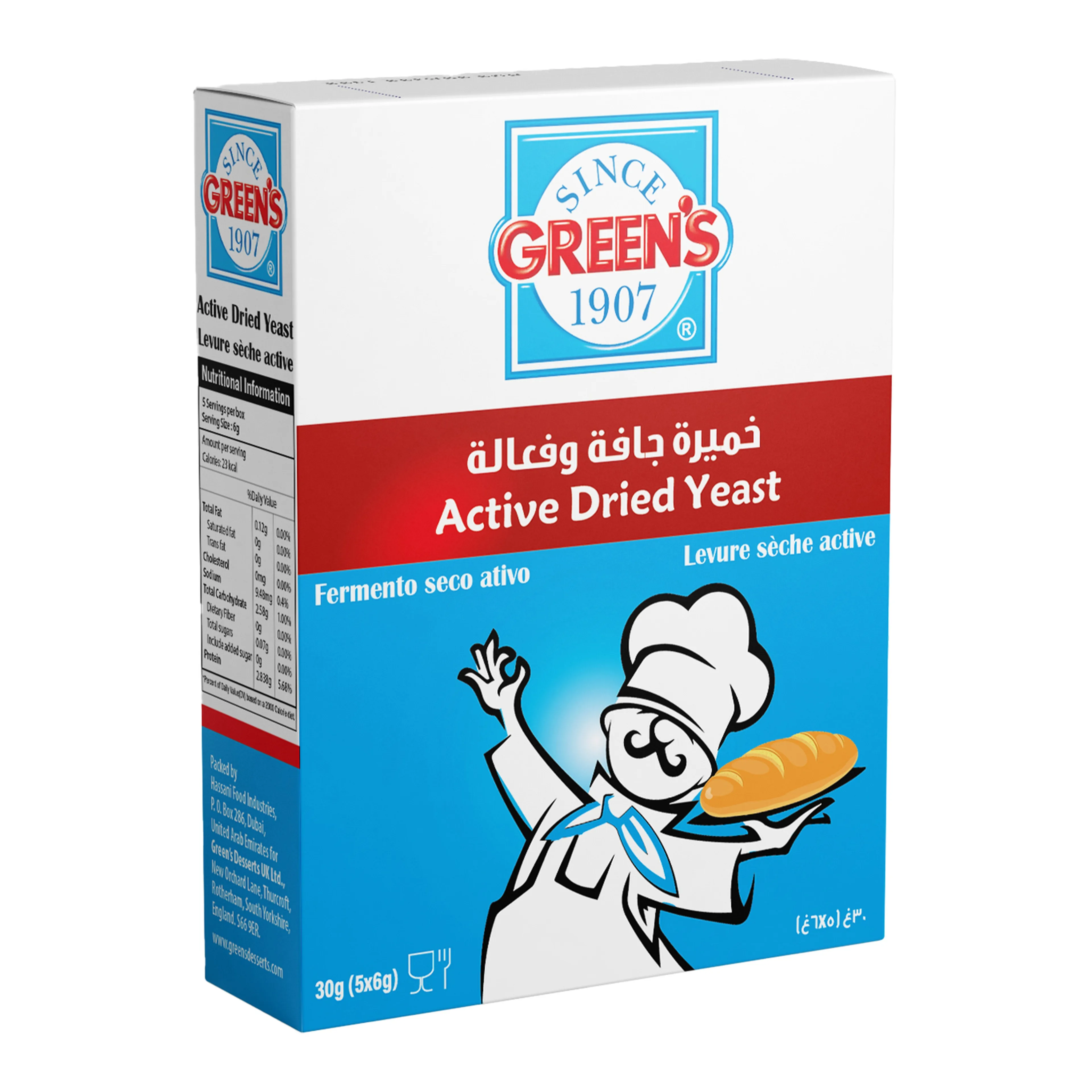 Greens Dried Yeast 30 G