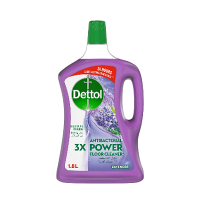Dettol Lavender 3x Power Antibacterial Floor Cleaner, 1.8l