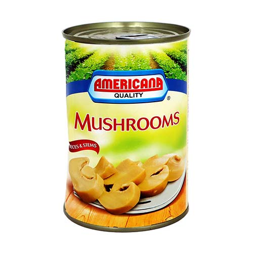 Americana Whole Mushrooms 184 Gm
