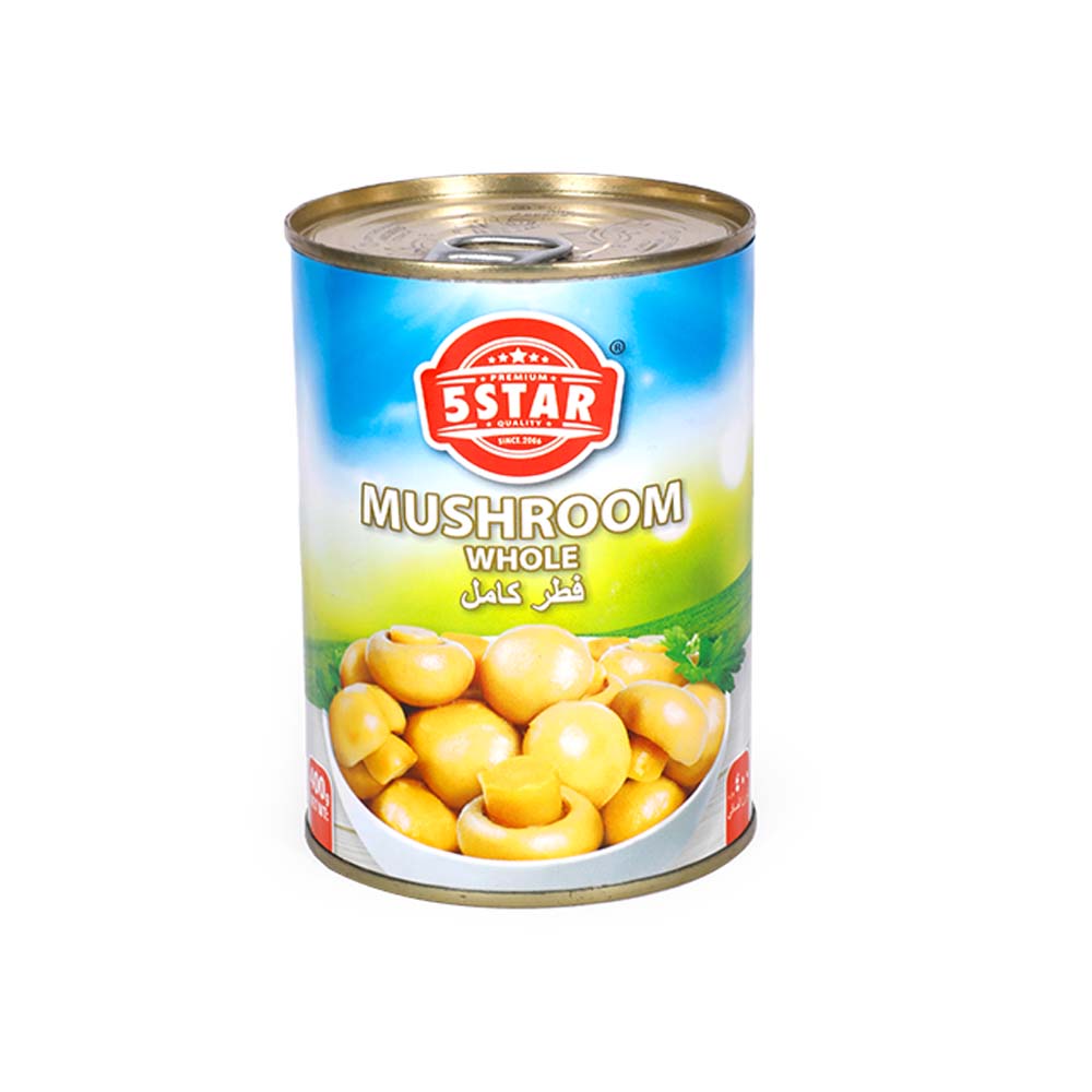 5 Star Mushroom Whole 400GM
