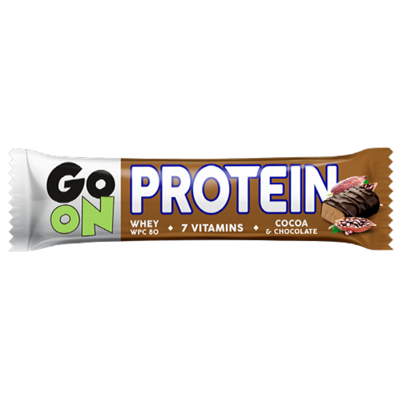 Go on Chocolate & Cocoa Protein Bar, 50g