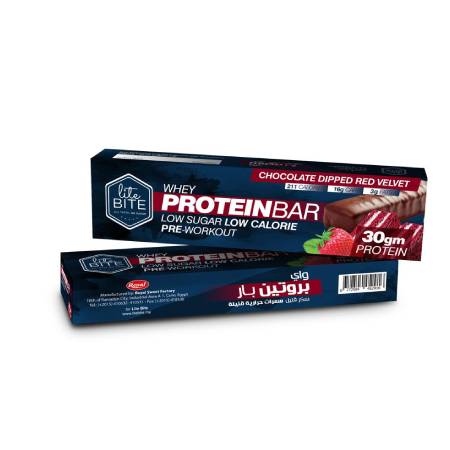 Lite Bite Red Velvet Whey Protein Bar, 70g