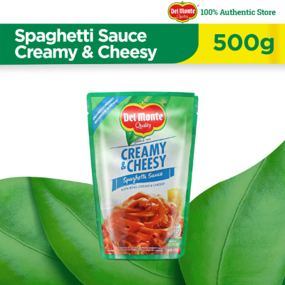 Del Monte Creamy & Cheesy Spaghetti Sauce, 500gm