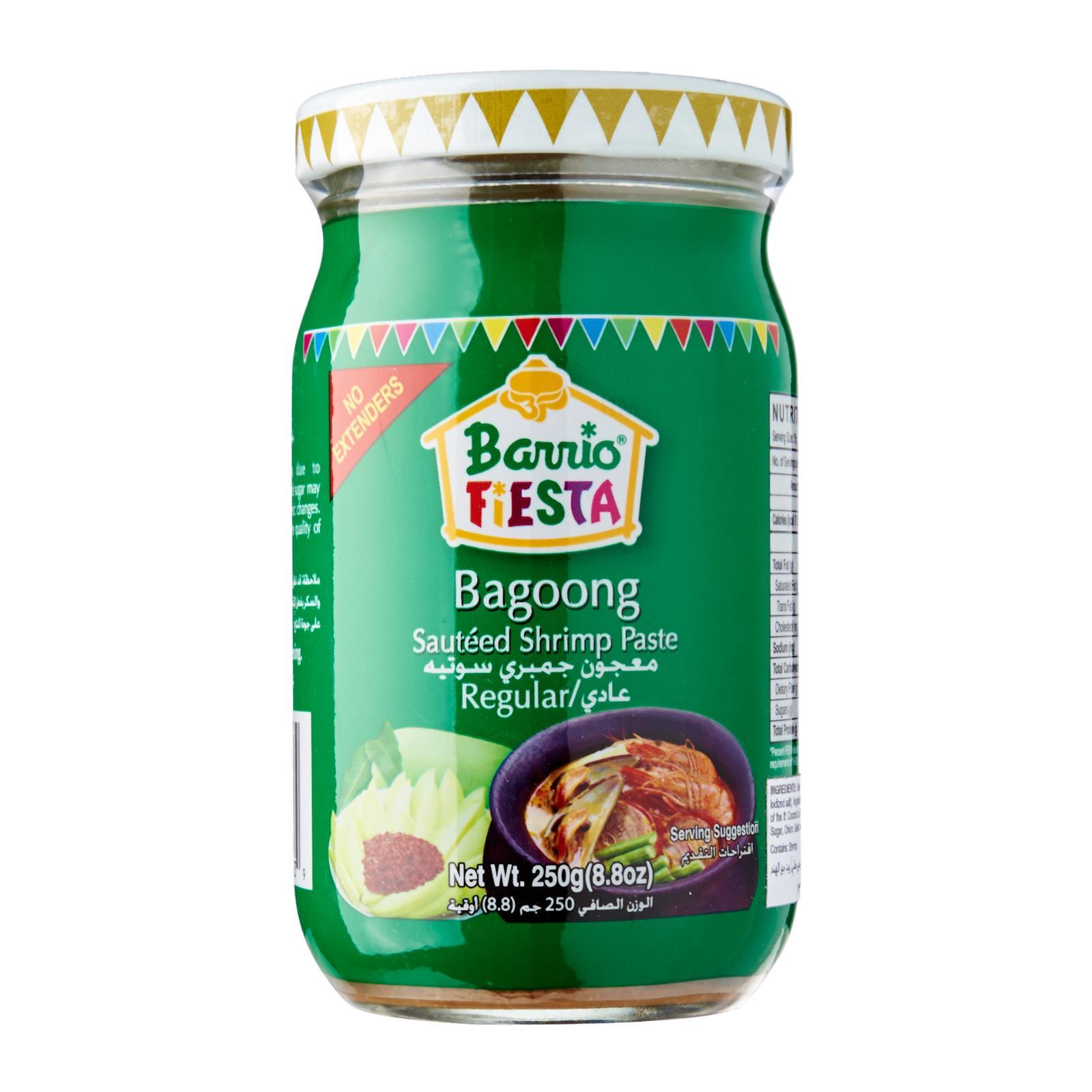 Barrio Fiesta Sauteed Shrimp Paste Regular 250 Gm