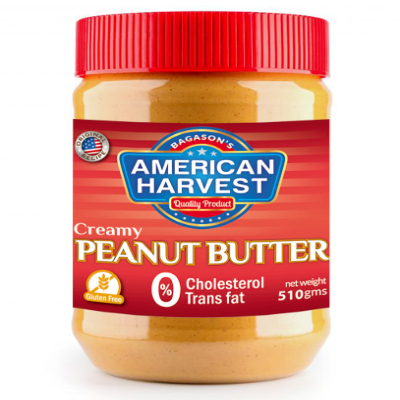 American Harvest Peanut Butter Creamy 510 GM