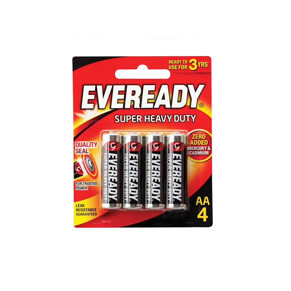 Eveready Black 1215 Bp4 (Aa)