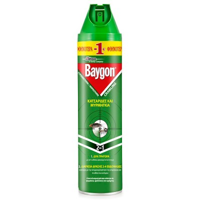 BAYGON CRAWLING INSECT KILLER SPRAY, 400ML