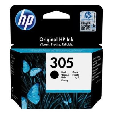 HP BLACK ORIGINAL INK CARTRIDGE - 305