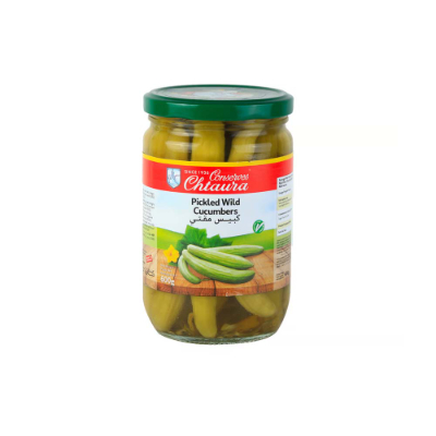 Conserves Chtaura Wild Cucumbers, 600gm