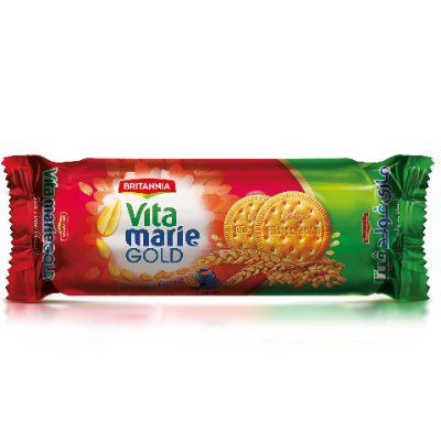 BRITANNIA VITA MARIE GOLD TEA TIME BISCUITS, 122G