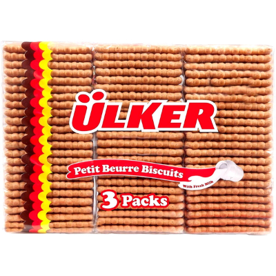 ULKER TWIN PETIT BEURRE BISCUITS, 450G
