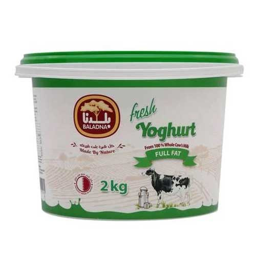 Baladna Full Fat Fresh Yoghurt, 2kg