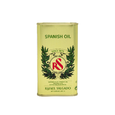 Rs Refind Olive Pomance Oil Blended With Extra Virgin Olive Oil Tin, 400ML