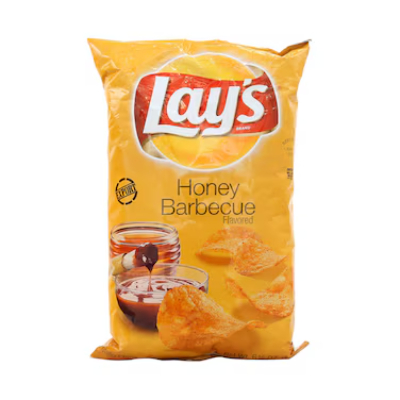 Lay's Honey Bbq Potato Chips, 184gm
