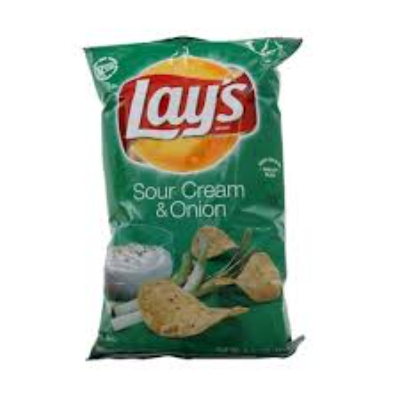 Lay's Sour Cream & Onion Potato Chips, 184.2gm