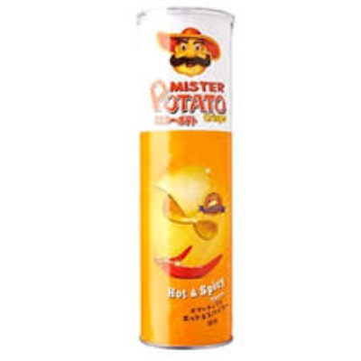 Mister Hot & Spicy Flavour Potato Crisps, 160gm