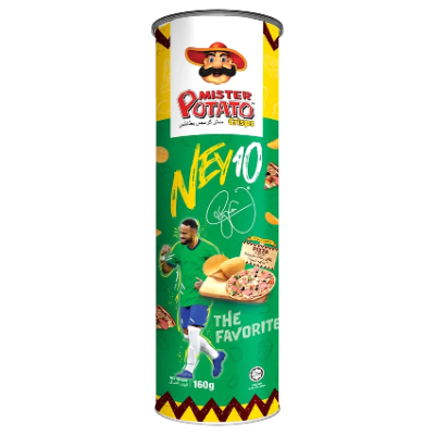Mister Potato Chips Pizza Flacour, 160gm