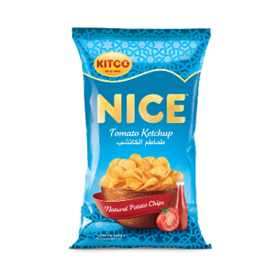 Nice Tomato Ketchup Potato Chips, 16gm