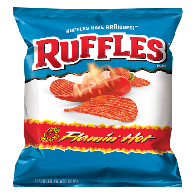Ruffles Flamin Hot Chips 184 Gm