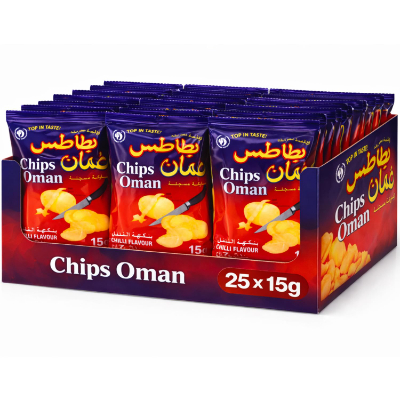 Oman Chips, 25x15gm