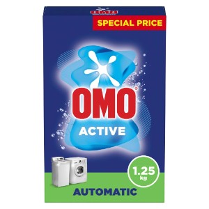 OMO AUTOMATIC DETERGENT POWDER, 1.25KG