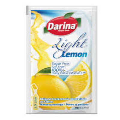 Darina Light Instant Powder Drink - Lemon, 12gm