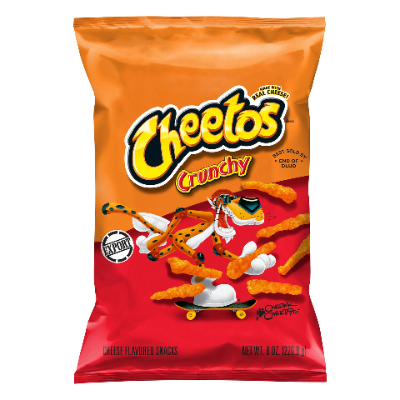 Cheetos Crunchy Cheese Snacks Imported 226.8 GM