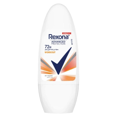 Rexona Women Hi-impact Advanced Protection 72h+ Antiperspirant Deodorant Workout Roll on, 50ML