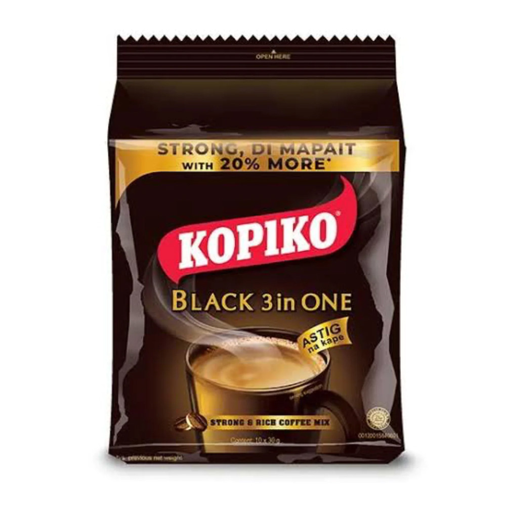 Kopiko Astig Instant Strong Coffee 3 in 1 25 G X 10 Pcs
