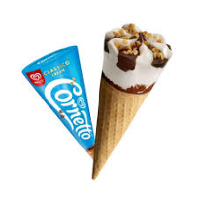 Cornetto Classico ICE Cream Cone 125 ML