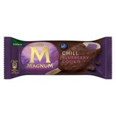 Magnum Chill Blueberry Cookie ICE Cream Stick, 85ML