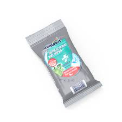 Ultra Compact Antibacterial Wipes 15pcs