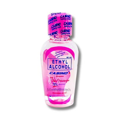 Casino Ethyl Alcohol Femme Dual Moisturizer 70% Solution Antiseptic Disinfectant