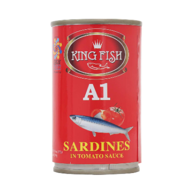 King Fish Sardines 155GM