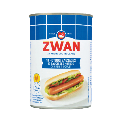 Zwan Chicken Hot Dogs 200 G