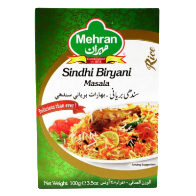 Mehran Sindhi Biryani Masala 100 Gm