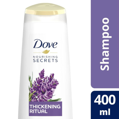 DOVE THICKENING RITUAL LAVENDER SHAMPOO, 400ML