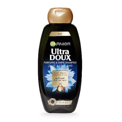 GARNIER ULTRA DOUX BLACK CHARCOAL & NIGELLA SEED OIL 400 ML