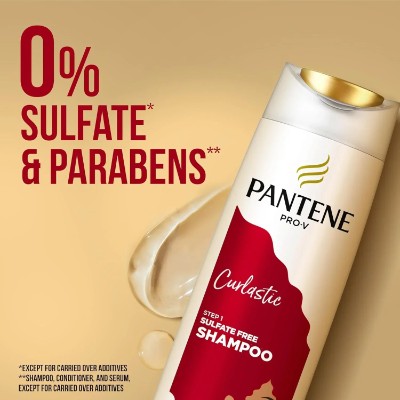 PANTENE PRO-V CURLASTIC STEP 1 SULFATE FREE SHAMPOO, 400ML