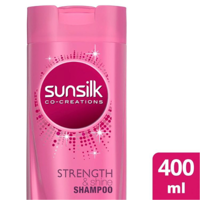 SUNSILK SHINE & STRENGTH SHAMPOO, 400ML