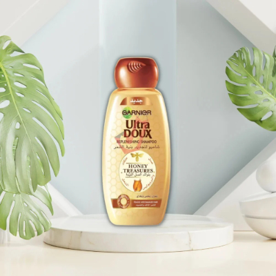 GARNIER ULTRA DOUX HONEY TREASURES REPAIRING SHAMPOO, 400ML