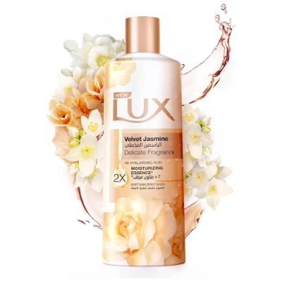 LUX DELICATE FRAGRANCE BODY WASH VELVET JASMINE, 500ML